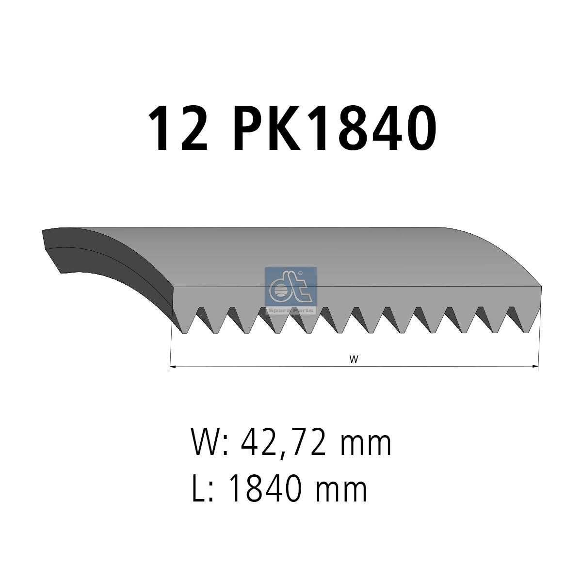 Comprar 500341810 Iveco Correa trapezoidal